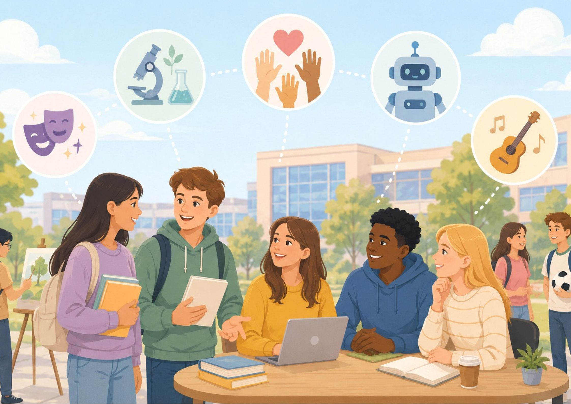SRCS Student Clubs – Explore, Grow, Belong