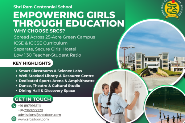 Girls empowerment through education at SRCS