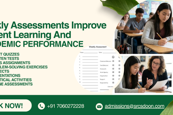 Weekly assessments improving student learning and academic performance