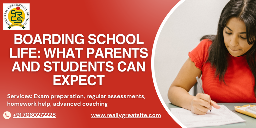 Boarding school life for parents and students