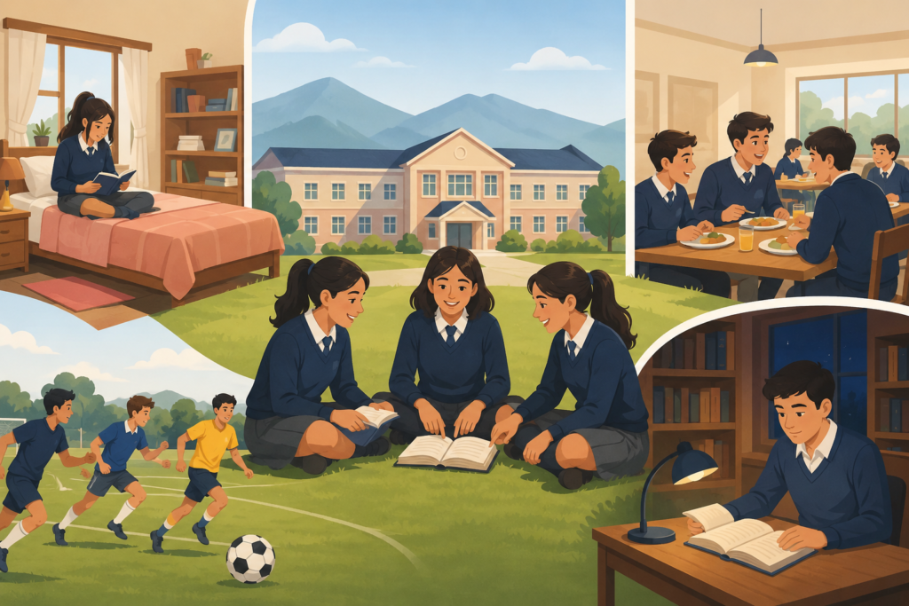 What is life like in a boarding school